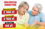 Waloryzacja emerytur 3,22 proc.