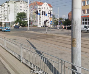 skrzyżowanie ul. Sienkiewicza i ul. Wyszyńskiego