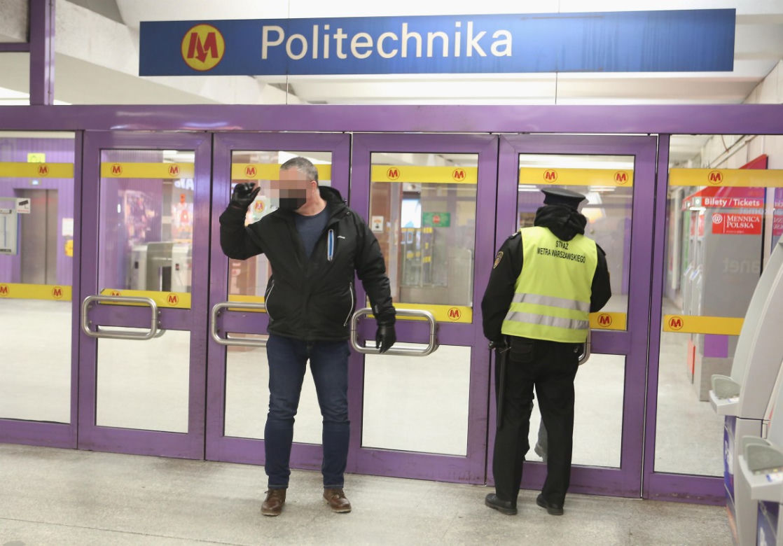Wypadek w metrze