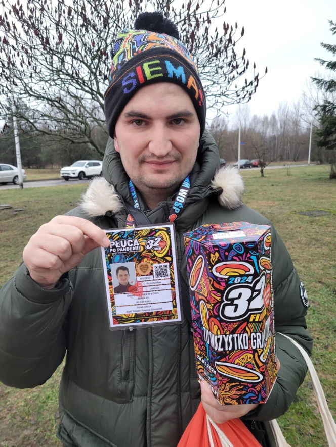 Choruje od dziecka, ale co roku znajduje siły by zbierać pieniądze na WOŚP. „Widzę, jak ważna jest ta pomoc”