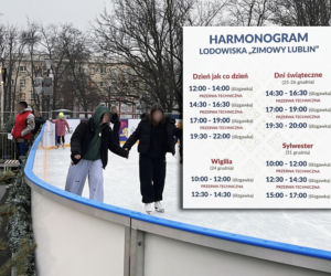 Lodowisko wróciło do centrum Lublina. Plac Litewski znów pełen łyżwiarz