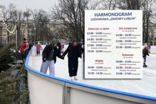 Lodowisko wróciło do centrum Lublina. Plac Litewski znów pełen łyżwiarz