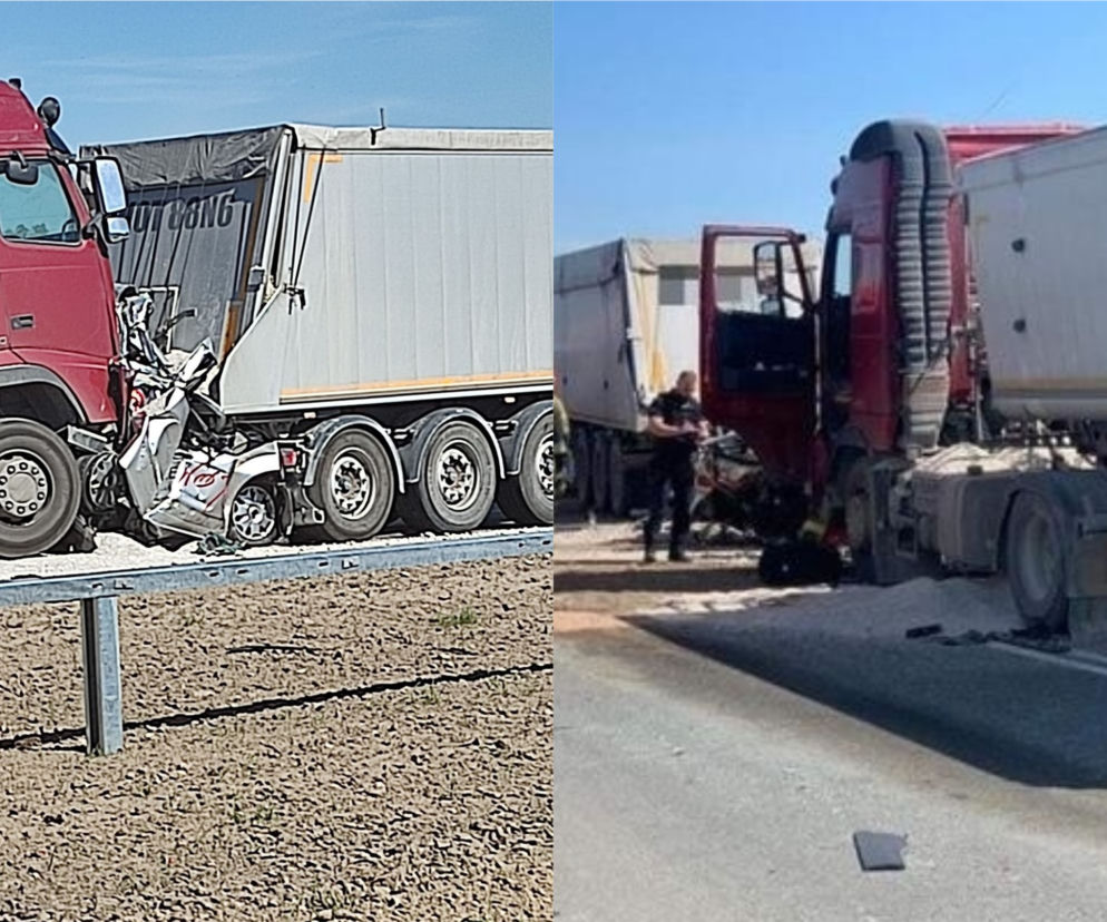 Wypadek w Niewieścinie. Zdjęcia z miejsca zdarzenia