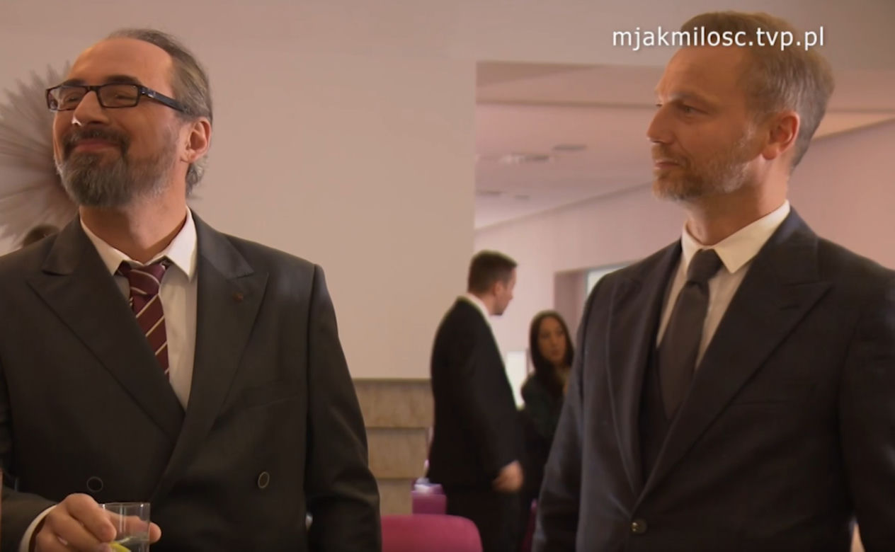 M jak miłość, odcinek 1653: Adam Werner (Jacek Kopczyński), Andrzej Budzyński (Krystian Wieczorek)