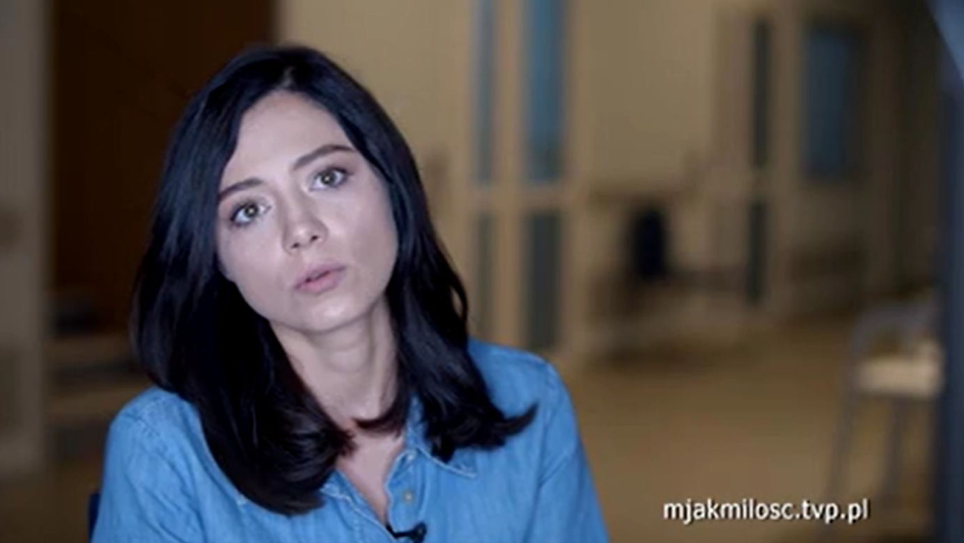 M jak miłość, Kulisy: Adriana Kalska (Iza)