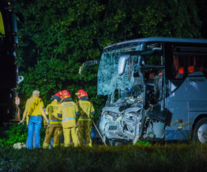Wypadek busa Kleszczów
