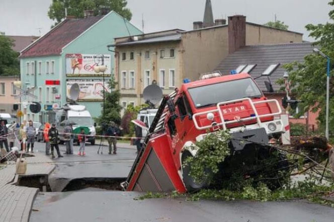 Burza w Zielonej Górze