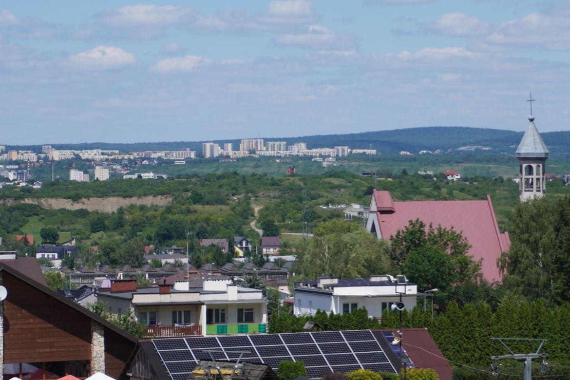 Piękna panorama Kielc z Telegrafu! 