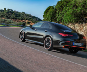 Mercedes-Benz CLA Coupe Edition Orange Art AMG Line