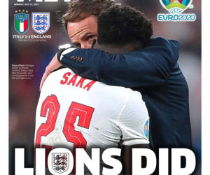 Przegląd brytyjskiej prasy po finale Euro 2020