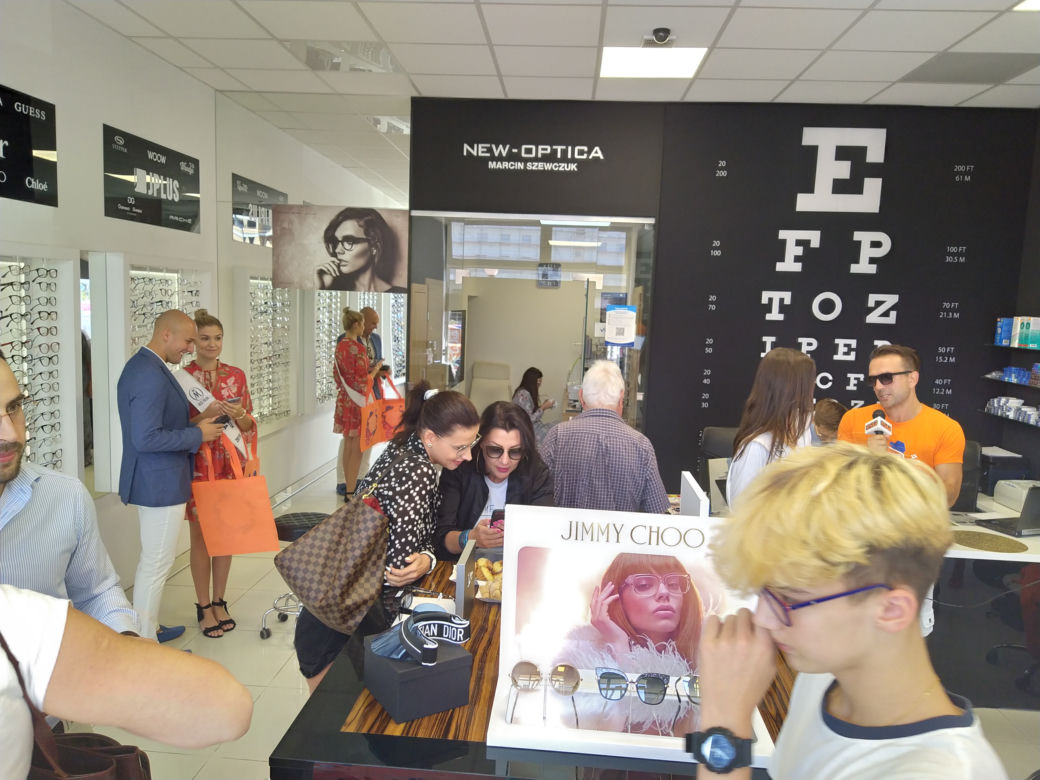 Eska Summer City w salonie optycznym New Optica