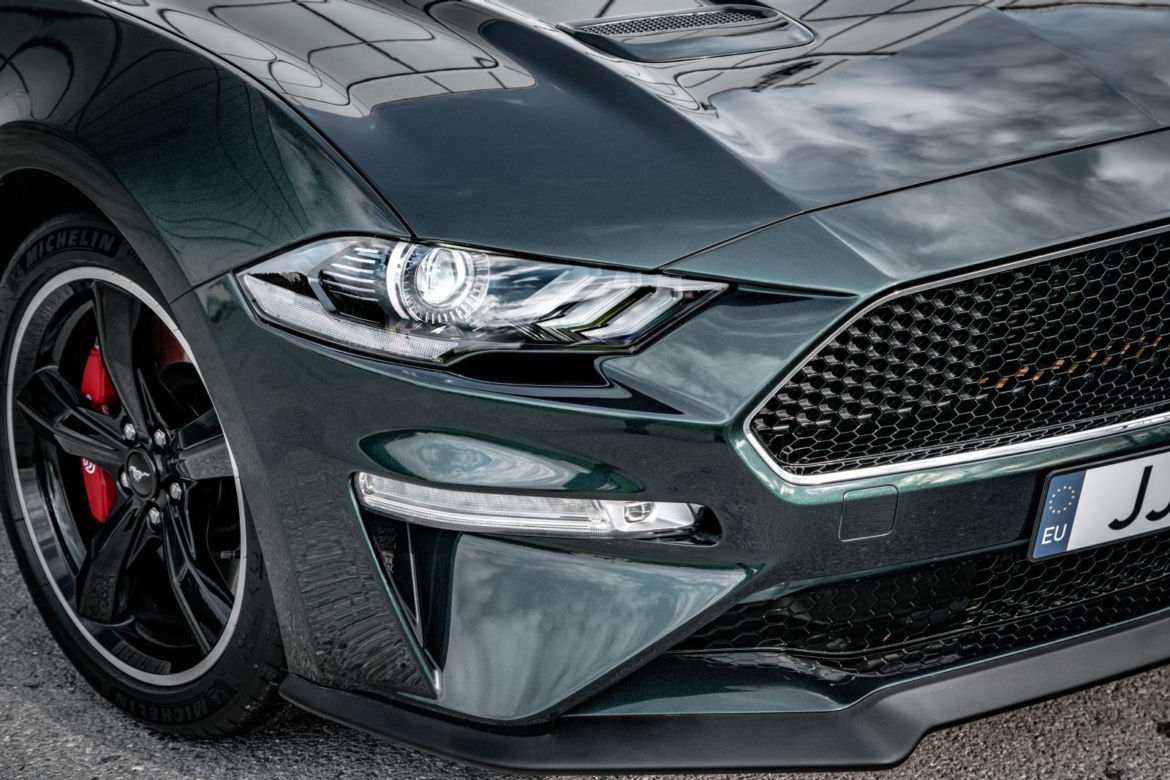 Mustang Bullitt wjeżdża do Europy