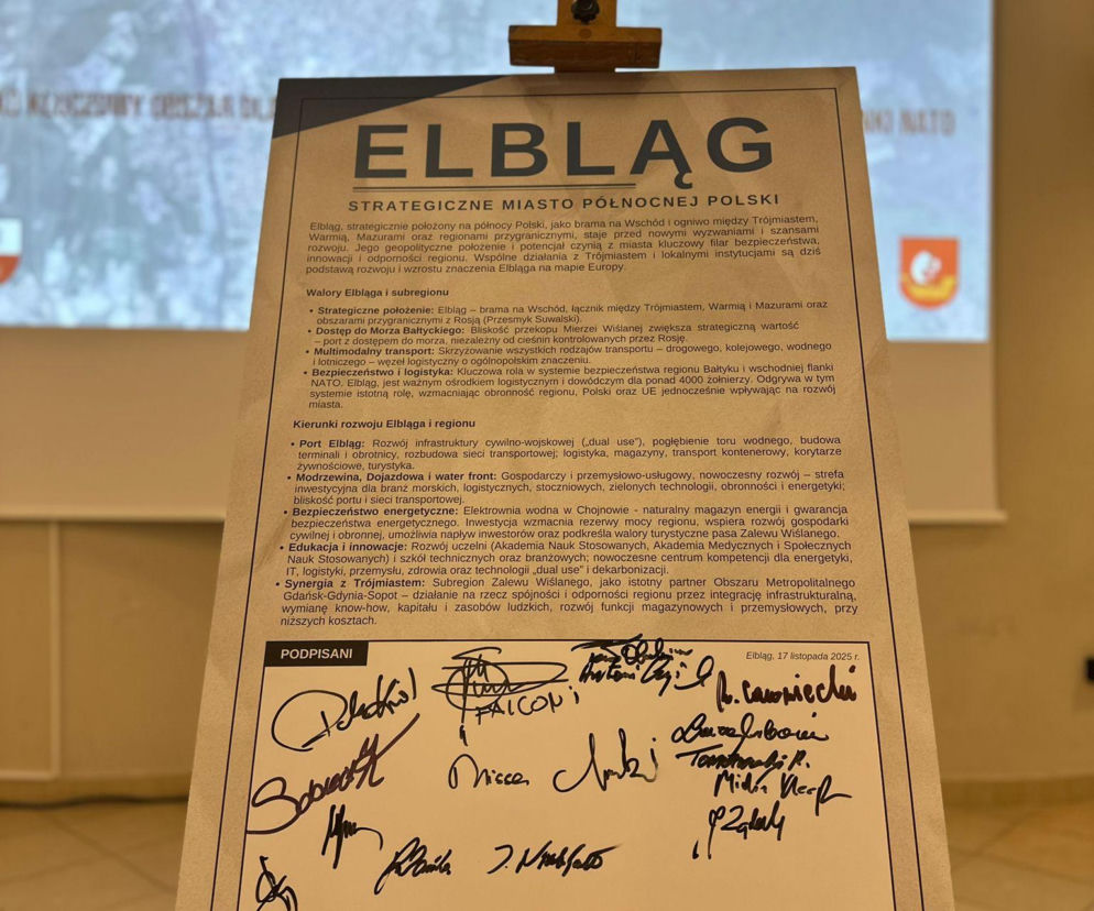 Porozumienia na rzecz rozwoju Elbląga i subregionu Zalewu Wiślanego
