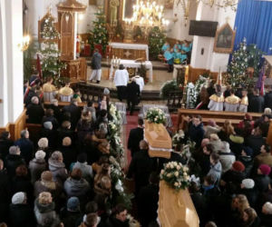 Pogrzeb Dominiki i Anny - Tryńcza