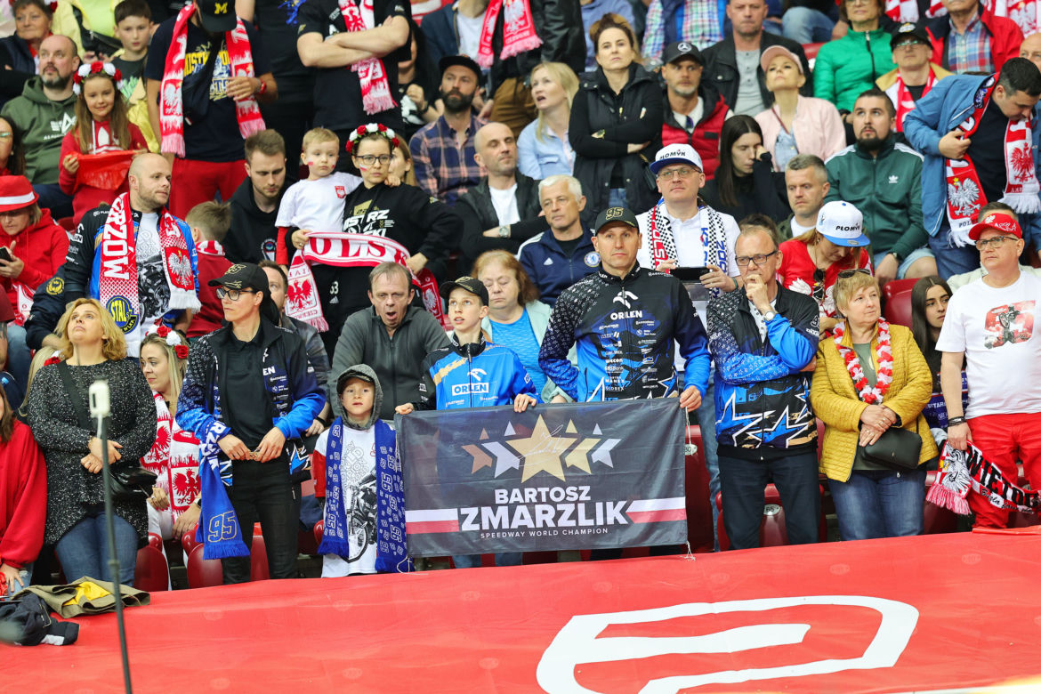 Fredrik Lindgren wygrał na PGE Narodowym. Dudek i Lambert daleko. Zdjęcia z Warszawy