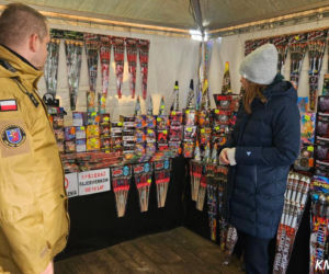 Kontrole w punktach sprzedaży fajerwerków