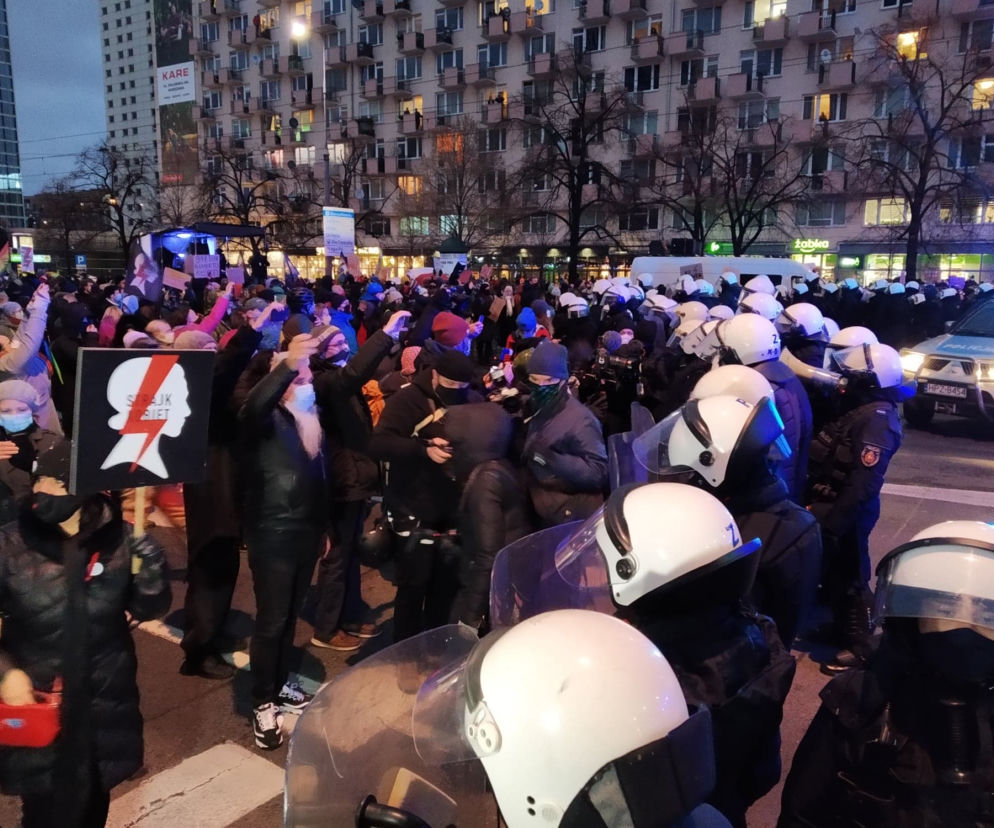 Strajk Kobiet w Warszawie 28.11.2020
