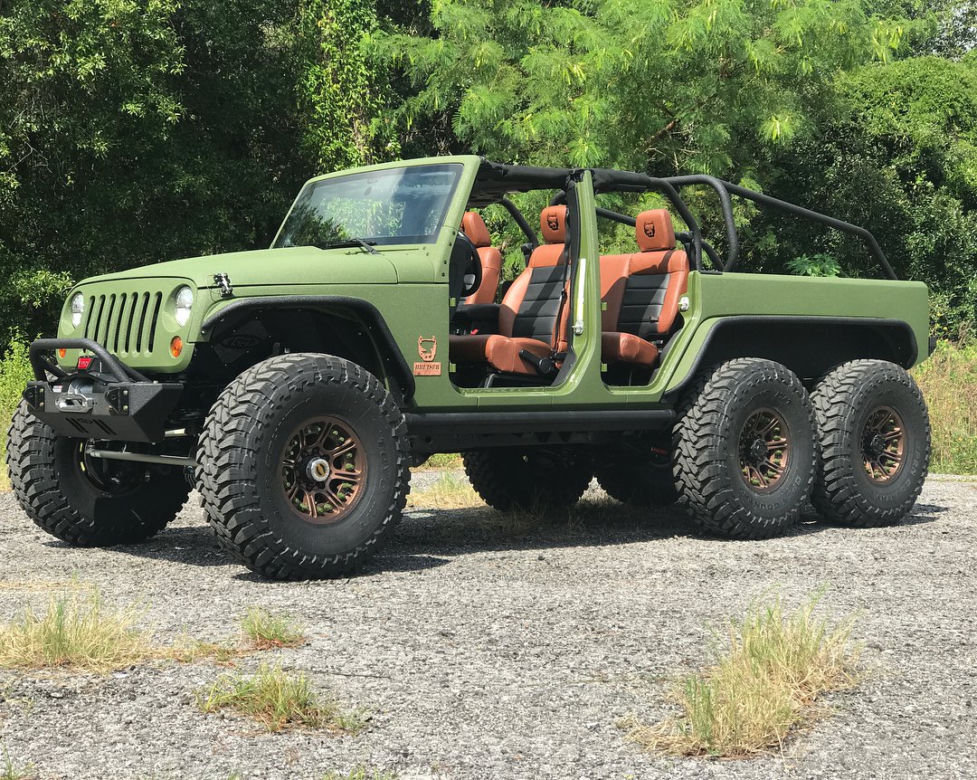 Jeep Wrangler 6x6 Bruiser Conversions