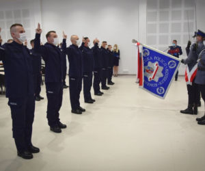 Nowi policjanci złożyli ślubowanie w Rzeszowie [ZDJĘCIA]