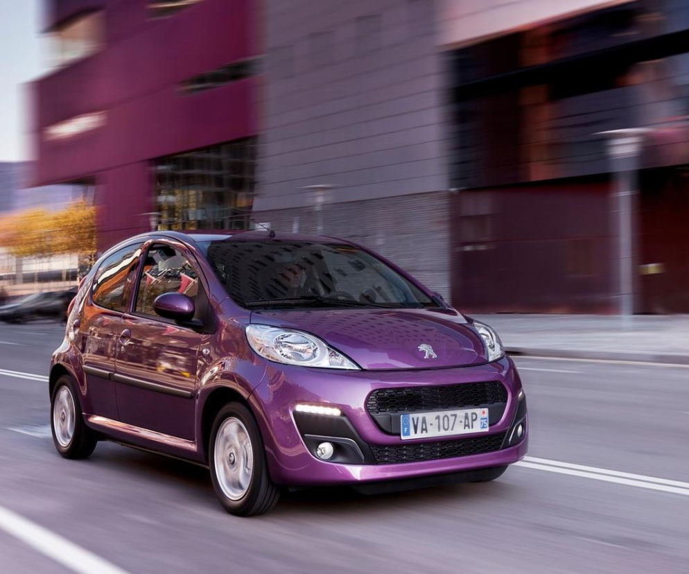 Peugeot 107 po liftingu