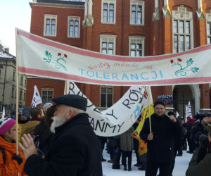 marsz przeciw faszyzmowi