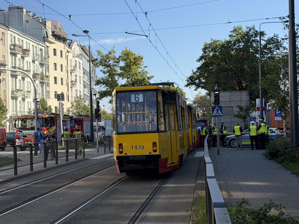 Śmiertelne potrącenie pieszego przez tramwaj. "Ustalamy okoliczności"