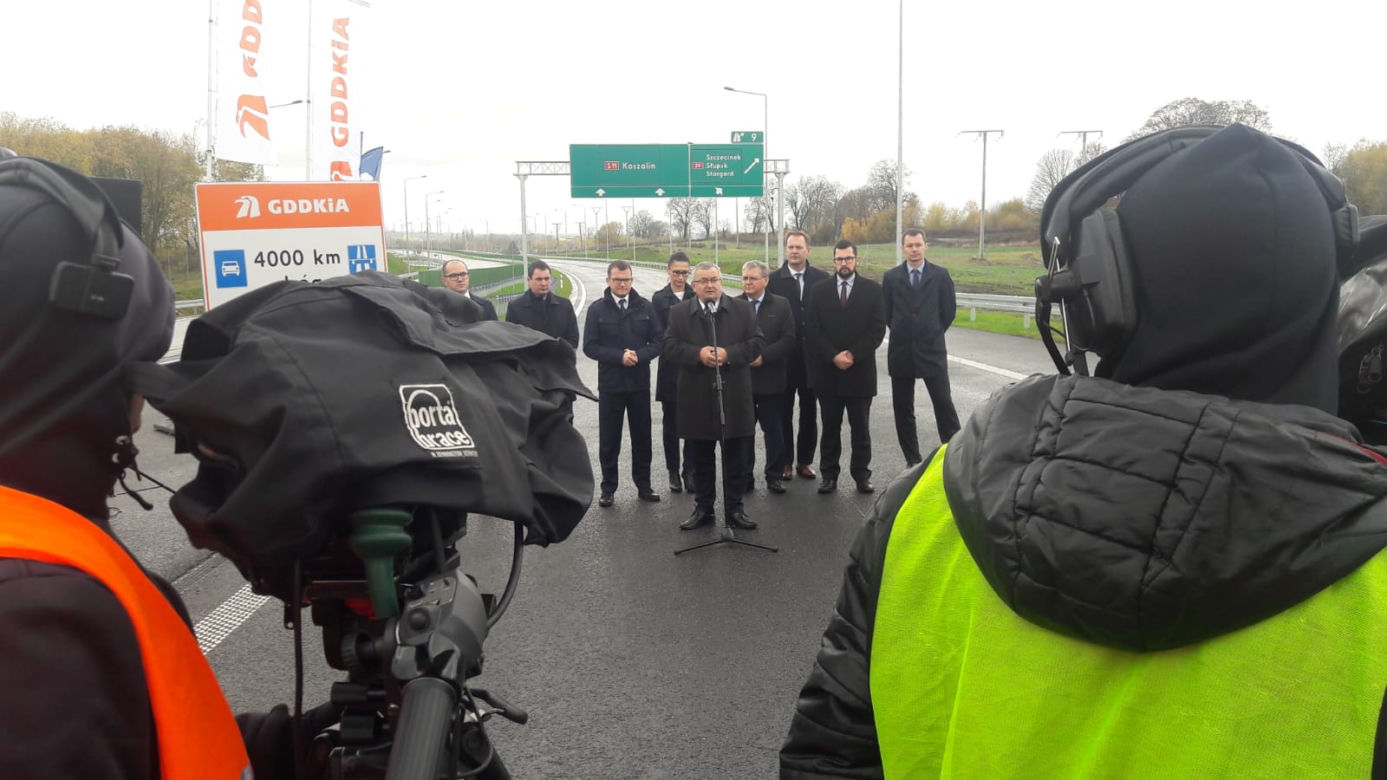 Otwarcie obwodnicy Szczecinka