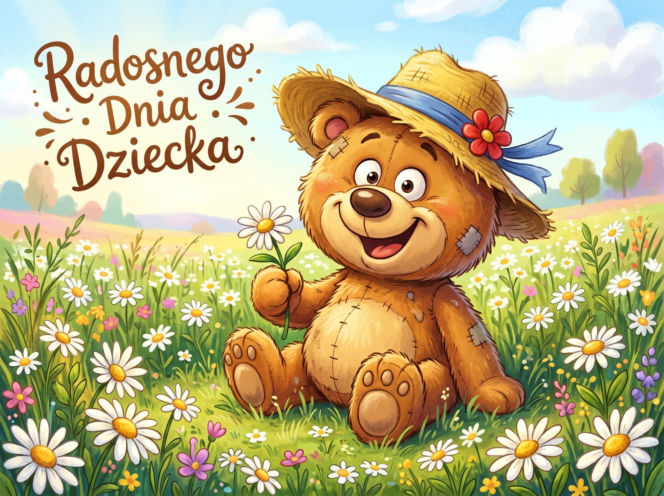 Kartka na Dzień Dziecka