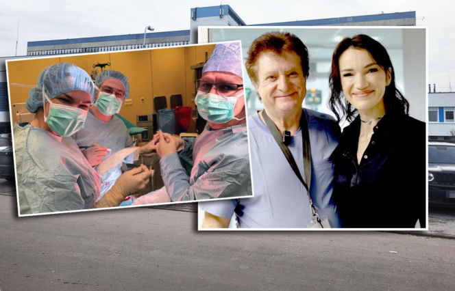 Łódzcy lekarze walczyli o życie koleżanki z pracy. Dziś pani doktor znów operuje. „Poradzili sobie świetnie”