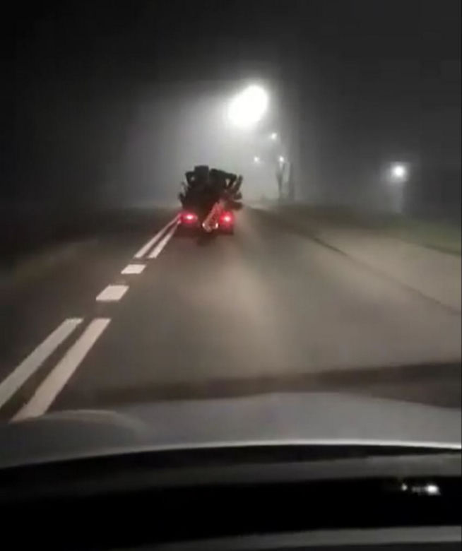 Kierowca cinquecento znów to zrobił