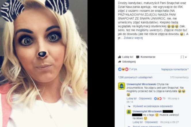 Kompromitacja maturzystów składających papiery na Uniwersytet Wrocławski