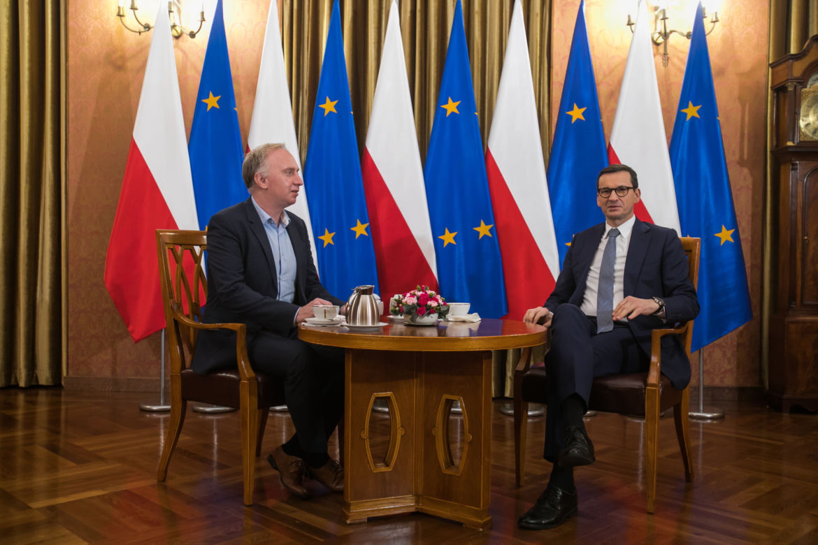 Mateusz Morawiecki o inflacji, kryzysie na granicy i sytuacji pandemicznej 