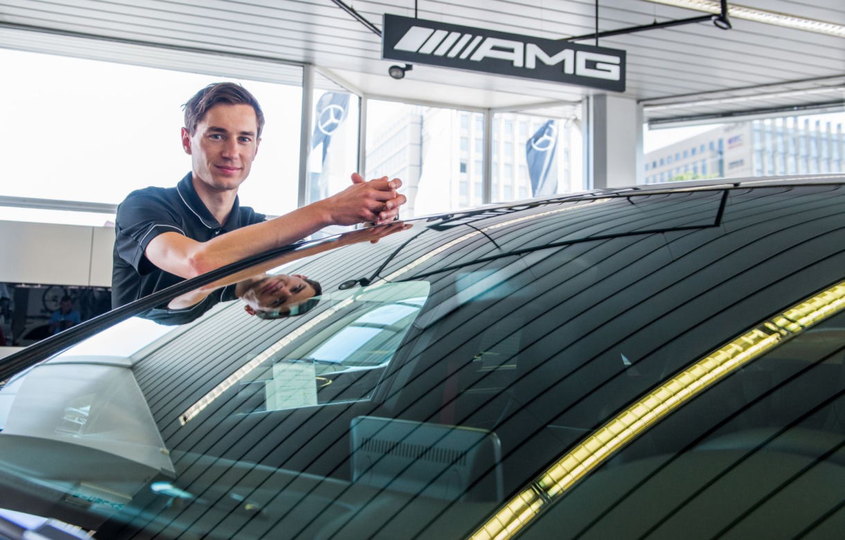 Mercedes CLA250 Shooting Brake Kamila Stocha