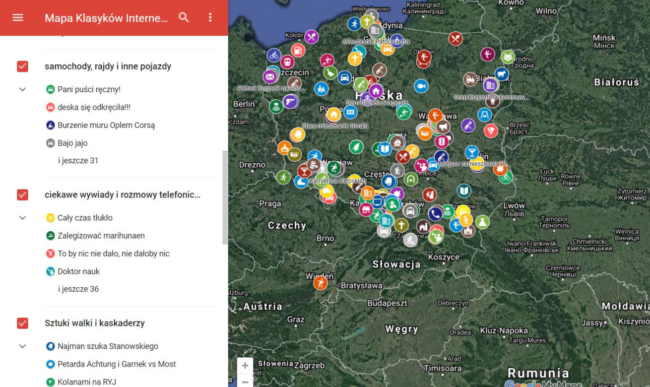Mapa hitów Polskiego YouTube! 