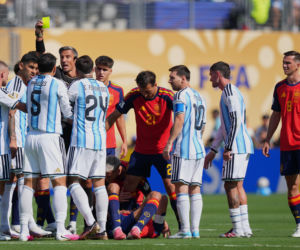 Awantura po finale MŚ Hiszpania - Argentyna