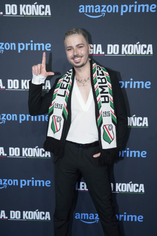 Premiera serialu "Legia. Do końca" Piłkarze Legii zadali szyku