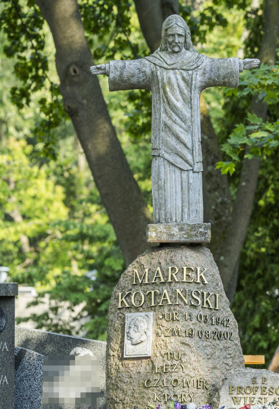 Marek Kotański - grób