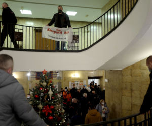 Związkowcy weszli do PGG w Katowicach. Chcą podwyżek i płatnych weekendów