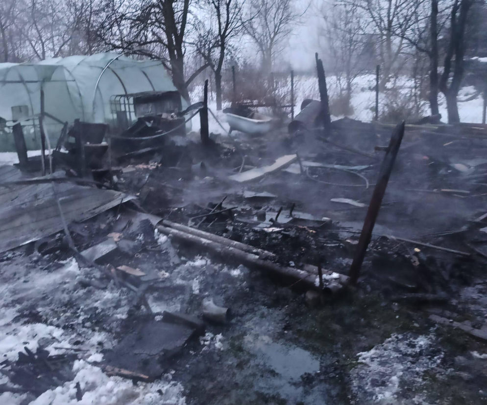 Pożar w Wielkiej Wsi