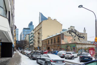 Rejon ulicy Prostej 70 w Warszawie