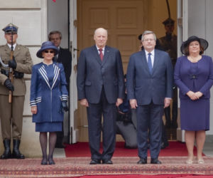 Król Norwegii Harald V i królowa Sonja w Polsce
