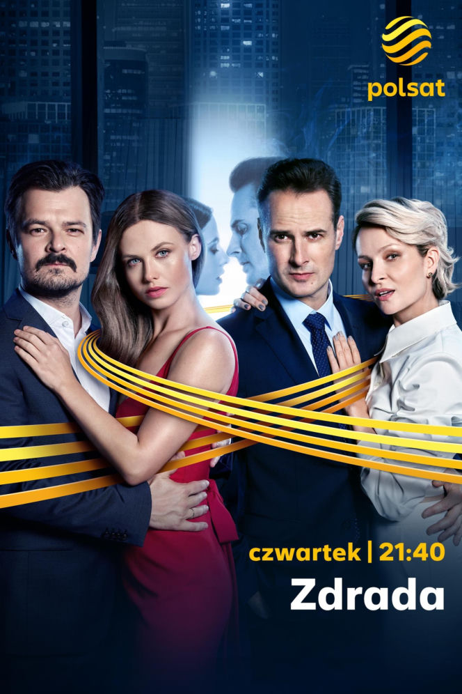 Zdrada Patryk (Dawid Ogrodnik), Julia (Anna Karczmarczyk), Paweł (Paweł Małaszyński), Eliza (Marieta Żukowska)