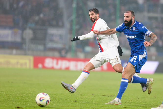 Górnik Zabrze - Lech Poznań: Zdjęcia kibiców ze szlagieru 20. kolejki PKO BP Ekstraklasy