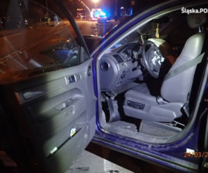 Spowodował wypadek i uciekał pieszo