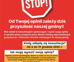 Ruszyły konsultacje społeczne w sprawie zmiany granic Gminy Puławy [AUDIO]