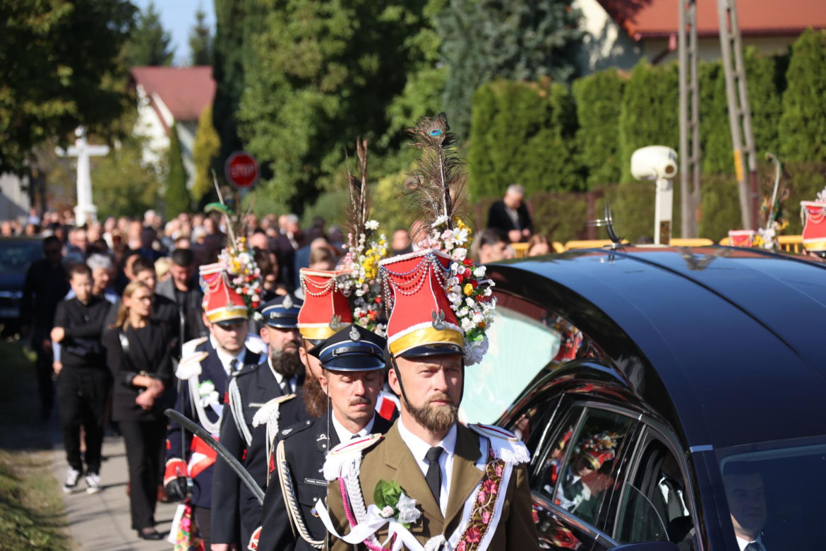 Pogrzeb księdza Stanisława w Grzęsce