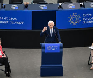 Uroczystość wręczenia Europejskich Orderów Zasługi