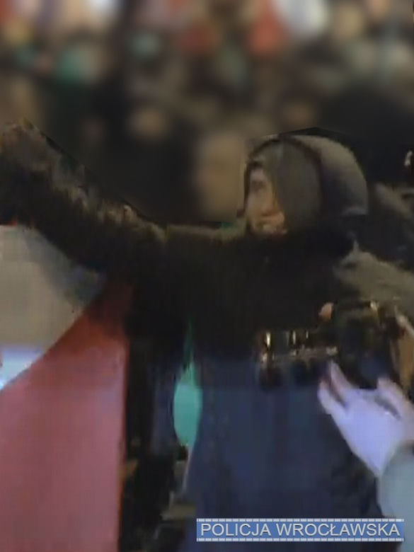 Osoby poszukiwane przez policję po wrocławskim Marszu Niepodległości