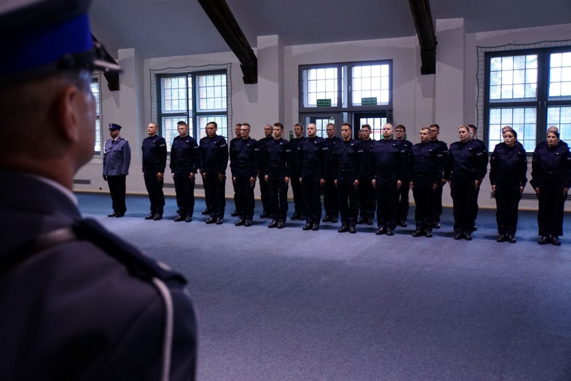 Nowi policjanci na Warmii i Mazurach