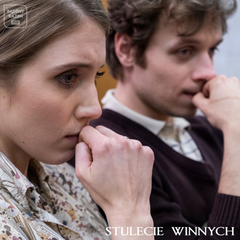 Stulecie Winnych 4 sezon odc. 45. Agnieszka (Ina Sobala), Michał (Marcin Franc)